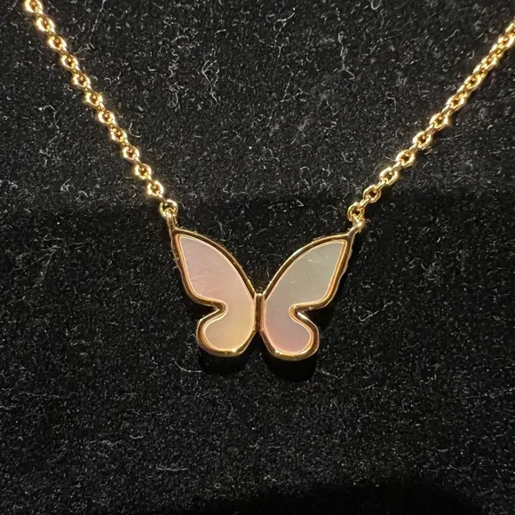 Kate Spade (R $79) Butterfly Necklace NWT - Picture 3 of 12